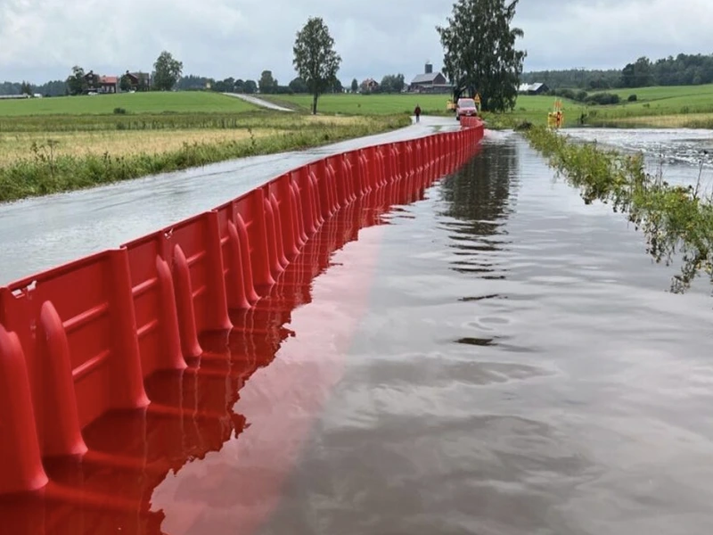 A barriera modulare di l'inundazioni da i prudutti di prevenzione di l'inundazioni di Jianghe guadagna a popularità globale per l'implementazione rapida di cuntrollu di inundazioni