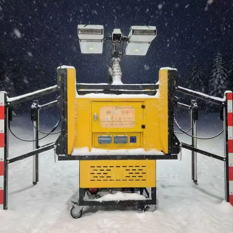 Carica è scaricamentu automaticu Torre di illuminazione mobile